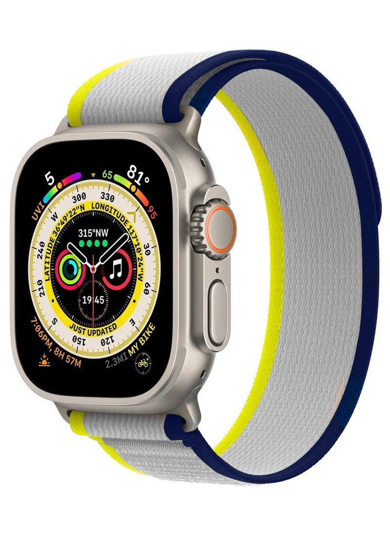 Generic Apple Watch Strap 49 mm 45 mm 44 mm 42 mm Band Trail Loop Stretchy Soft Nylon Band Adjustable Sports Strap for Apple Watch Ultra 2 Series 9/8/7/SE/6/5/4/3/2/1  - Image 2