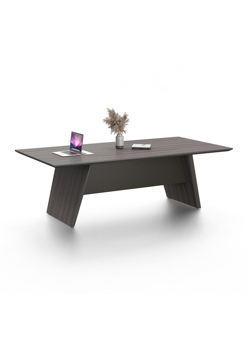 DANUBE HOME Hammel Meeting / Conference Table- Dark Teakwood  - Image 1