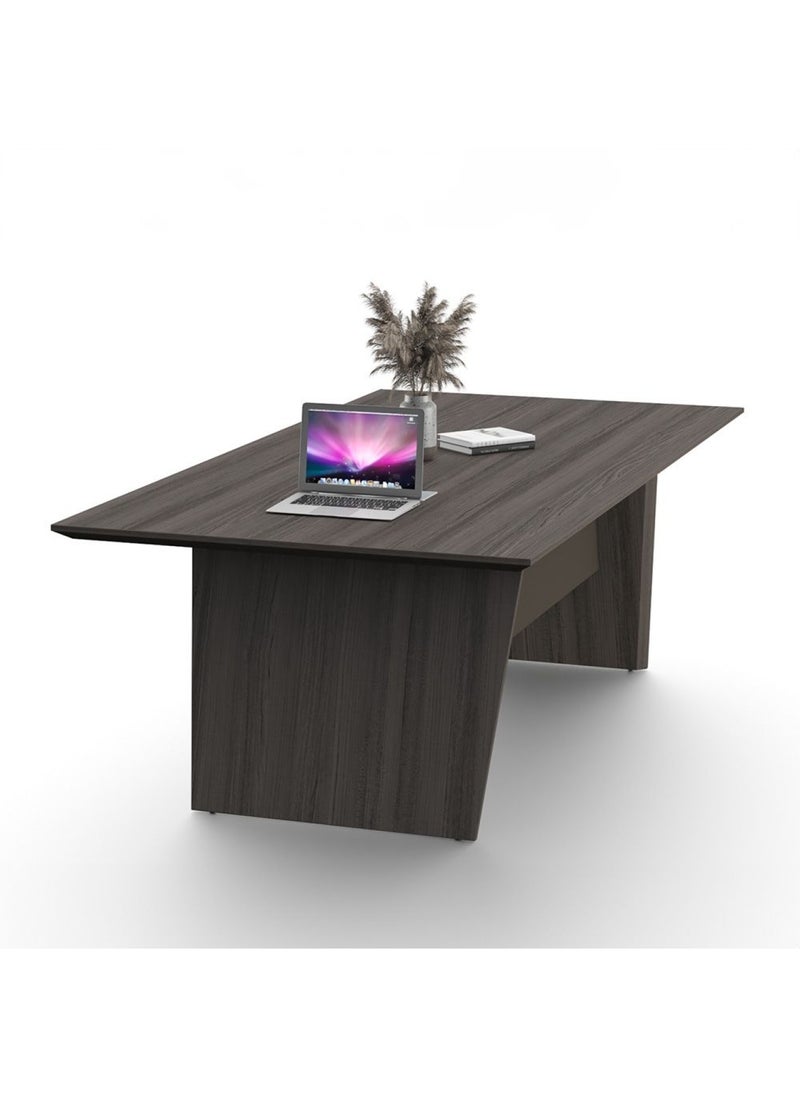 DANUBE HOME Hammel Meeting / Conference Table- Dark Teakwood  - Image 2