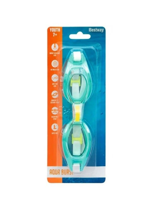 Bestway 1 Peice Aqua Burst Goggles - Assorted - Image 4