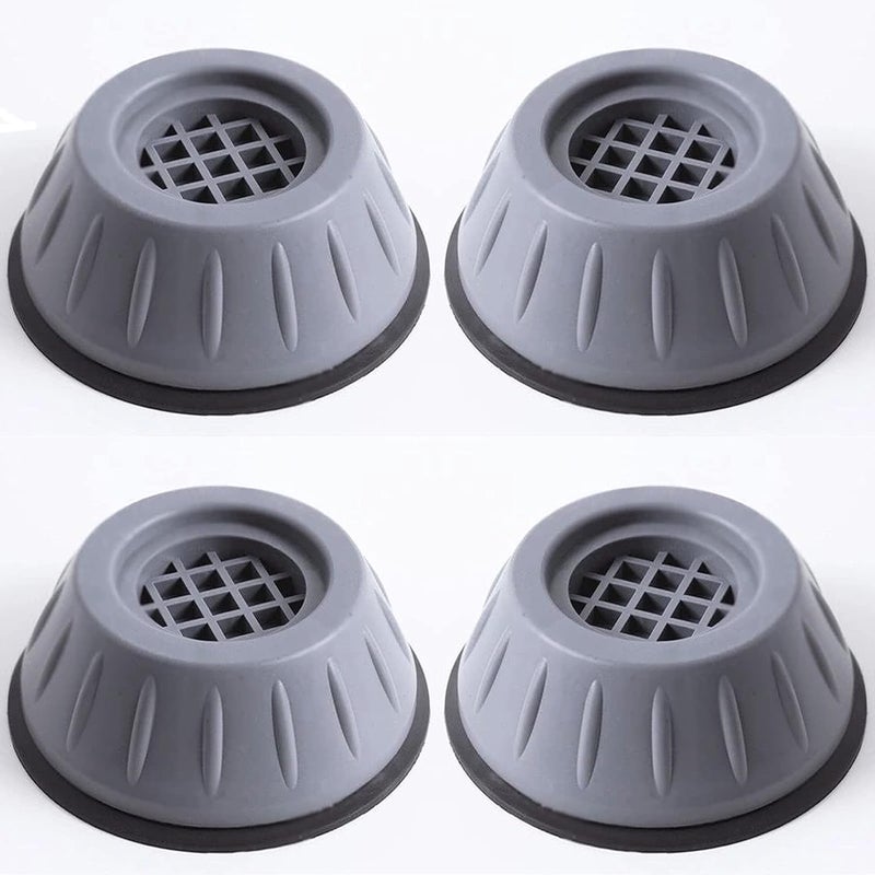 WINTEX 4PCS Washing Machine Foot Pads, Shock and Noise Cancelling Washing Machine Support, Washing Machine Anti Vibrasion Pads, Washing Machine Stabilizer for All Washing Machine - Image 1