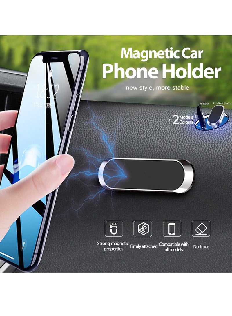 Universal Car Magnetic Phone Holder, 360° Adjustable Car Holder, Safe, Non-slip Lightweight , Suitable All Smartphones - Image 2