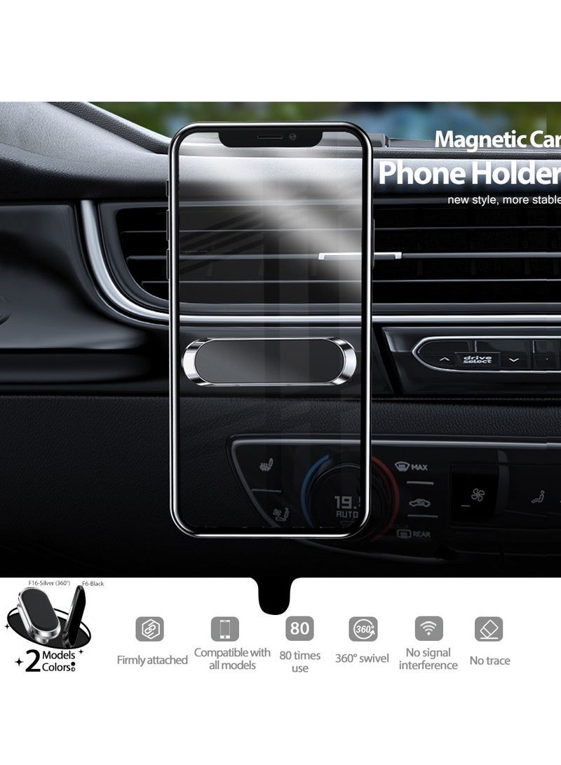 Universal Car Magnetic Phone Holder, 360° Adjustable Car Holder, Safe, Non-slip Lightweight , Suitable All Smartphones - Image 3