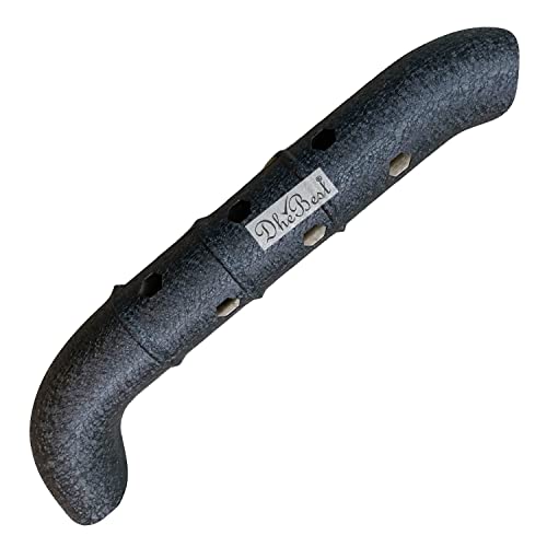 Dhe Best Bike Silencer Bend Pipe Heat Shield Protector/Cover Guard and Black Model Compatible with RE Reborn Classic 350 - Image 4