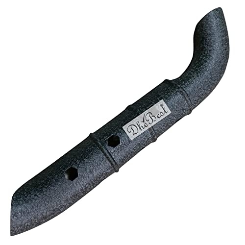 Dhe Best Bike Silencer Bend Pipe Heat Shield Protector/Cover Guard and Black Model Compatible with RE Reborn Classic 350 - Image 3