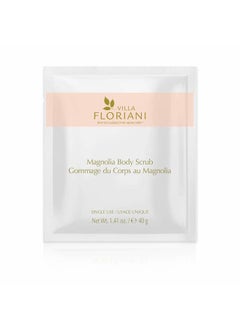 VILLA FLORIANI Magnolia Body Scrub - 5 sachets per box  - Image 1