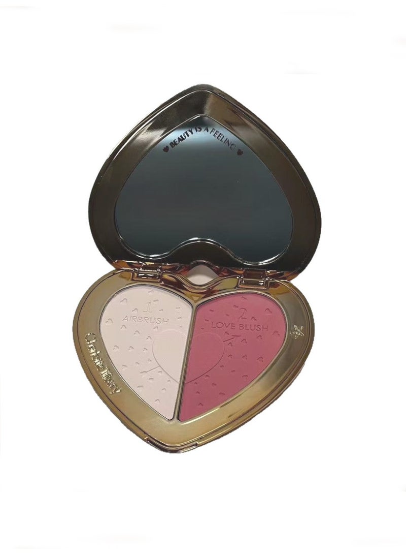 Charlotte Tilbury Pillow Talk Flawless Peach Beauty Soulmates Brightening Blush Palette - Image 4