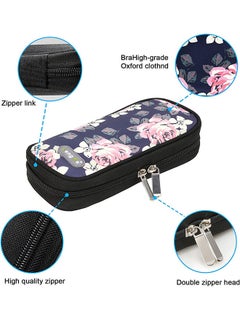 Leng Ke Portable Insulin Cooler Travel Case Diabetic Cooler Bag Insulin Cooling Bag Insulated Organizer for Insulin Pen and Insulin Medicine Diabetic Supplies with 2 Nylon Ice Packs  - Image 4