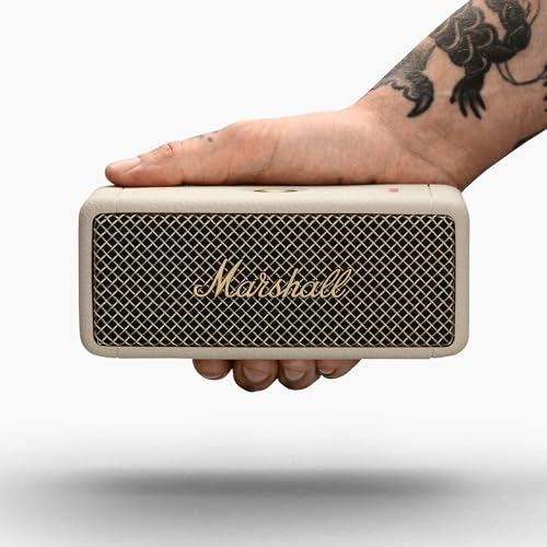 Marshall Emberton II Portable Bluetooth Speaker, Cream - Image 5