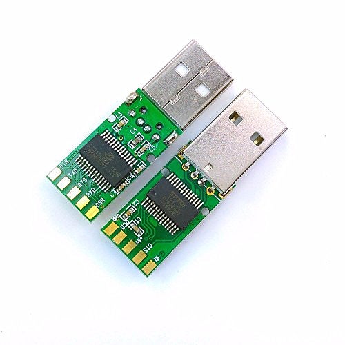 Usangreen USB Serial db9 ft232r USB rs232 Null Modem Cable pc Control tv Cable (2-TXD(Yellow), 3-RXD(Orange),5-GND(GND), 7-CTS(Green),8-RTS(Brown), 1/4/6/9-NC) - Image 5