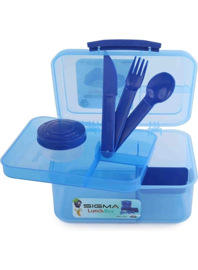 SIGMA Lunch Box 2.25L Blue - Image 4