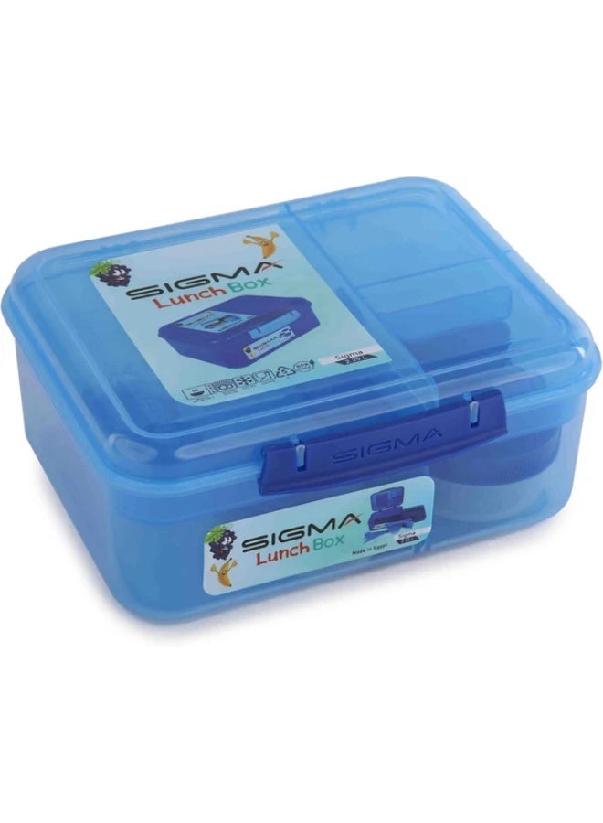 SIGMA Lunch Box 2.25L Blue - Image 3