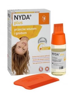 NYDA Lotion To Wipe Lice With 100ml Comb 