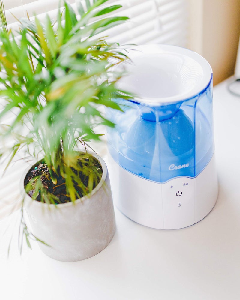 Crane EE-5202 Inhaler & Warm Mist Humidifier, 0.5 Gallon, Blue & White - Image 2