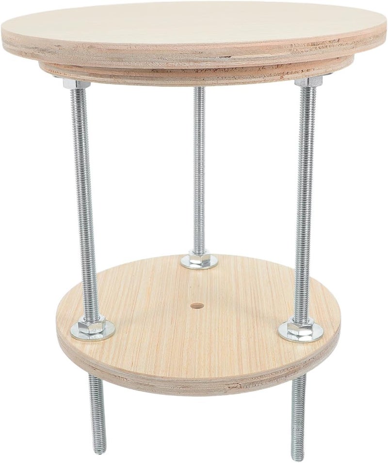 بديل منصة القطط الدائرية HEALLILY، مكون مجثم احتياطي لبرج التسلق للقطط الصغيرة، لوحة قابلة للاستبدال للمنازل باللون الكاكي - Image 1