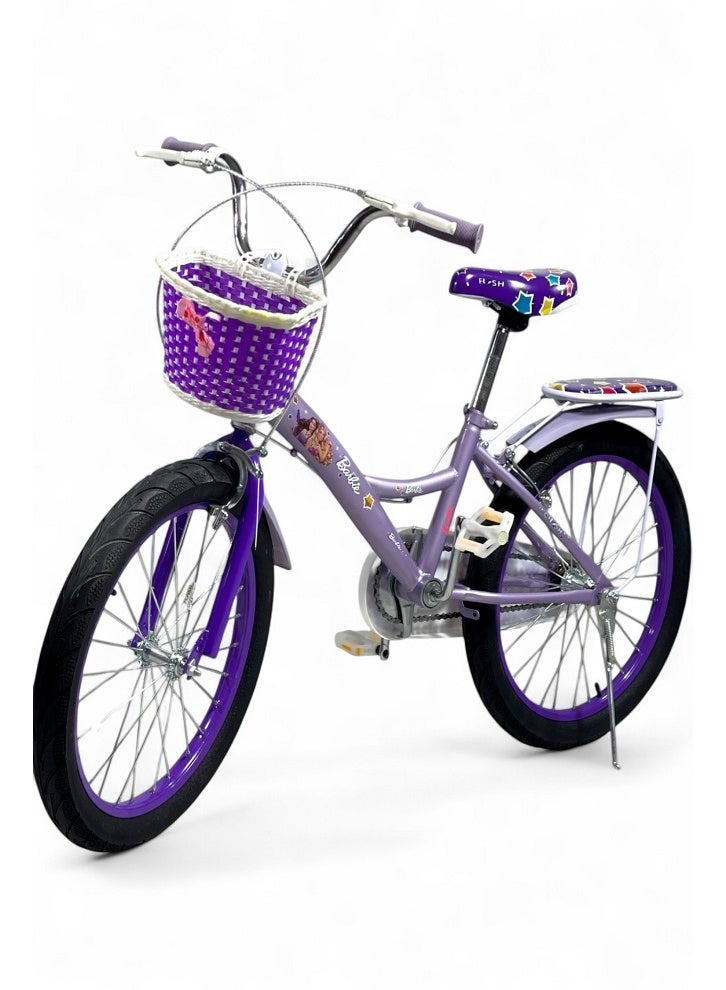 فلاش دراجة اطفال بناتي من فلاش لون موف - مقاس 20 من 8 سنوات ل 12 سنوات - الوكيل الرسمية في مصر المنتج GTG TOYS - Image 2