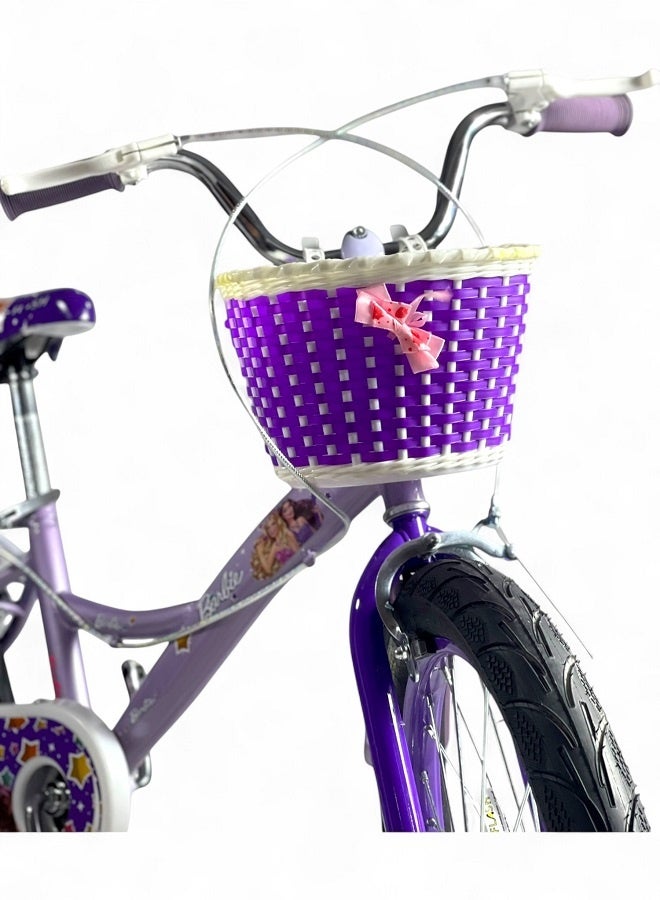 فلاش دراجة اطفال بناتي من فلاش لون موف - مقاس 20 من 8 سنوات ل 12 سنوات - الوكيل الرسمية في مصر المنتج GTG TOYS - Image 3