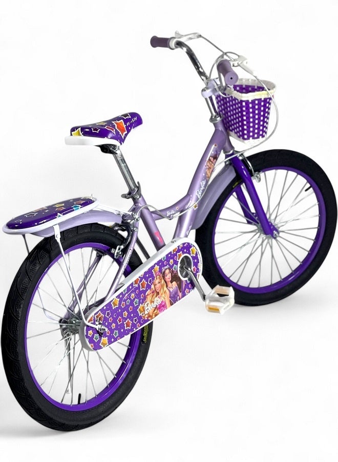 فلاش دراجة اطفال بناتي من فلاش لون موف - مقاس 20 من 8 سنوات ل 12 سنوات - الوكيل الرسمية في مصر المنتج GTG TOYS - Image 5