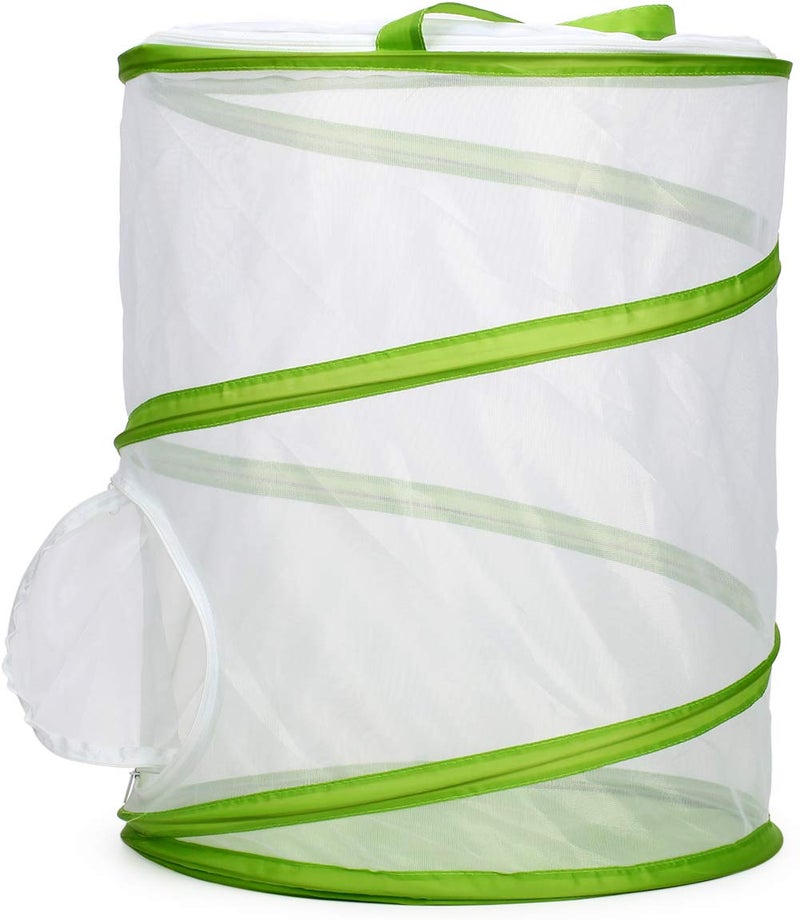 RESTCLOUD Insect and Butterfly Habitat Cage Terrarium Pop-up 12" x 14" Tall - Image 2