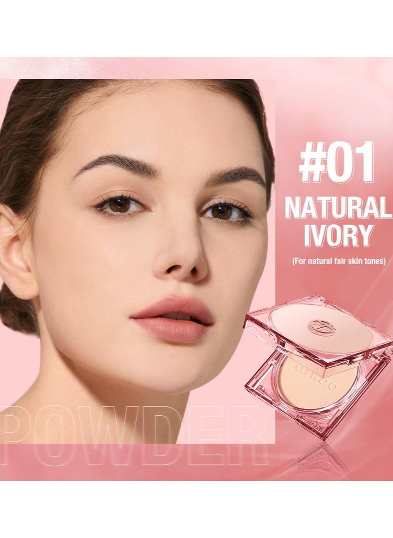 OTWOO - Face waterproof powder compact powder shade ivory - Image 1