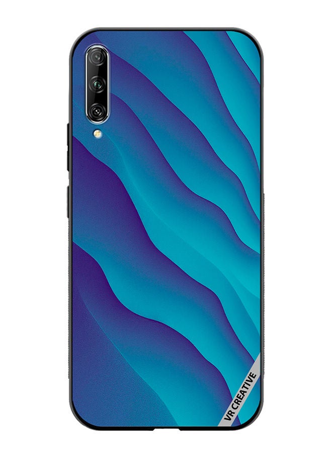 VR CREATIVE Protective Case Cover For Huawei Nova Y9S Blue Abstract Design Multicolour - Image 1
