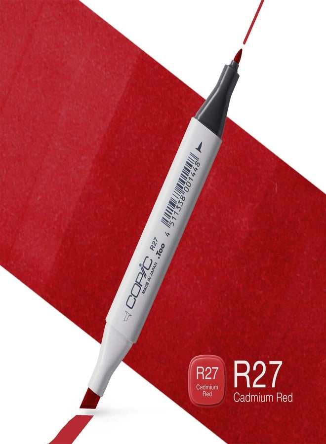 Copic Marker with Replaceable Nib, R27-Copic, Cadmium Red - Image 2