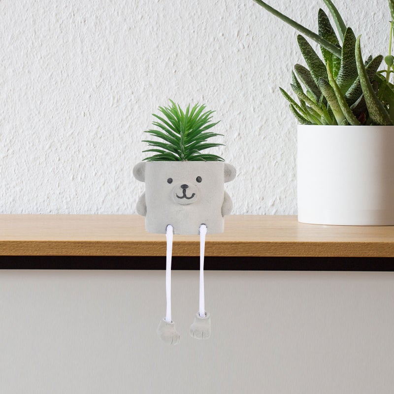 Artificial Potted Plant Desktop Faux Potted Plant Bonsai Ornament Faux Plant with Pot - Image 1