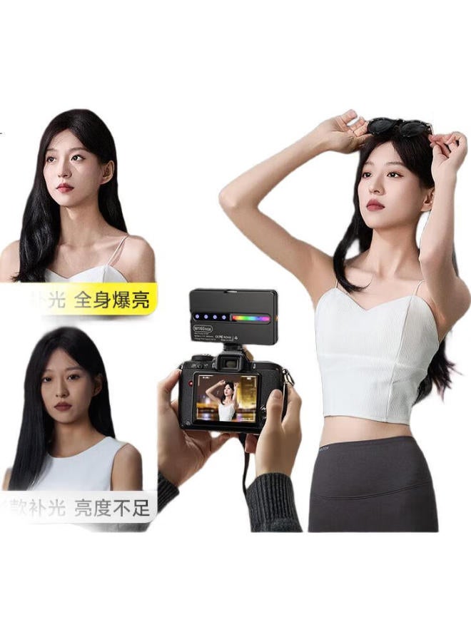 Beiyang Portable Photography Pocket Light Handheld Full Color Rgb Professional Fill Light Led Live Outdoor Portrait Atmosphere Small Soft Light Shooting Hair Light Shooting Large Capacity - Image 3