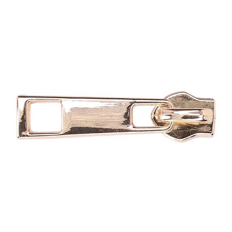 5Pcs Zipper Sliders Multi Purpose Easy to Replace Detachable Reusable Zipper Repair Kit for Clothing Bags Pillowcase DIYLight Gold - Image 4