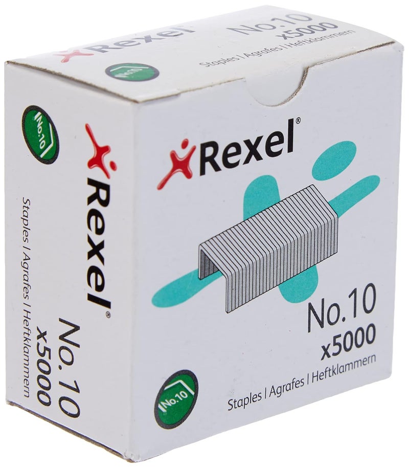 No.10 Small Staples, For Stapling up to 12 Sheets, Use with Mini Staplers, Box of 5000, 6005 - Image 4