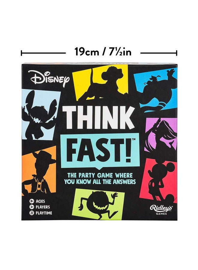ريدليز ألعاب ريدلي: فكّر بسرعة! - إصدار ديزني | لعبة أسئلة وأجوبة جماعية تعرف فيها جميع الإجابات | اختبر معلوماتك عن ديزني | رائعة للحفلات | مناسبة للأعمار من 8 سنوات فما فوق، 3 لاعبين فما فوق، مدة اللعب 30 دقيقة - Image 4