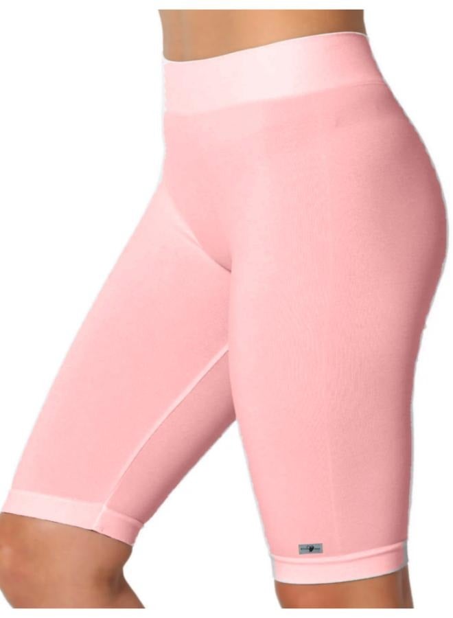 Women's Knee Length Shorts Leggings Walking Exercise Workout Yoga Activewear KU407 - Image 2
