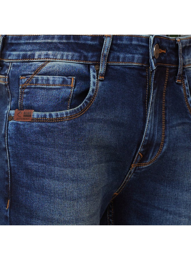 Being Human Mens Dark Tone Slim Fit Denims - Image 5