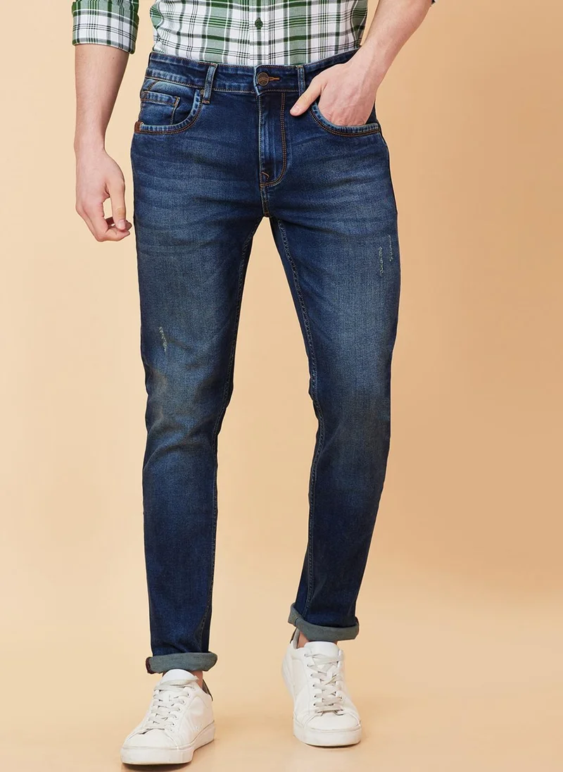 Being Human Men Slim Fit Light Fade Jeans