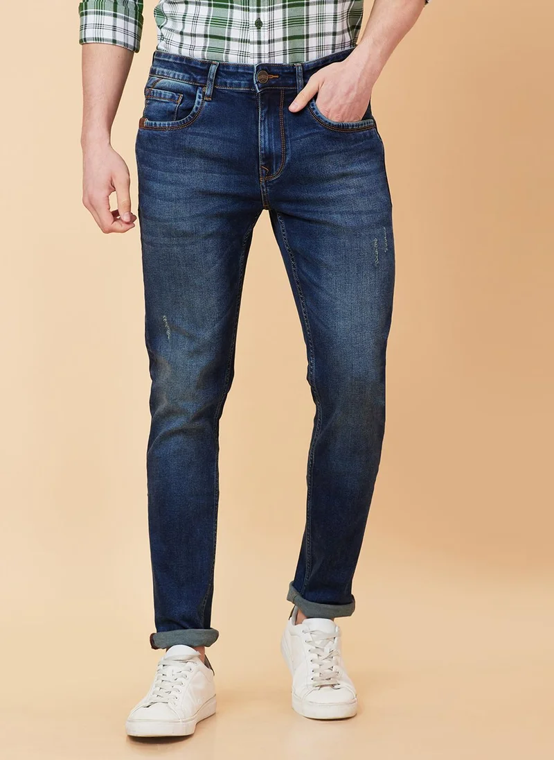 بيينغ هيومان Men Slim Fit Light Fade Jeans