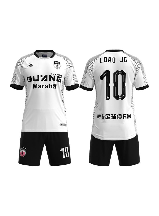 Sublimation Football Clothes Short-sleeved Suit Children's Quick-drying Long-sleeved Sports Training Shirt Team Clothes Football Clothes Customization