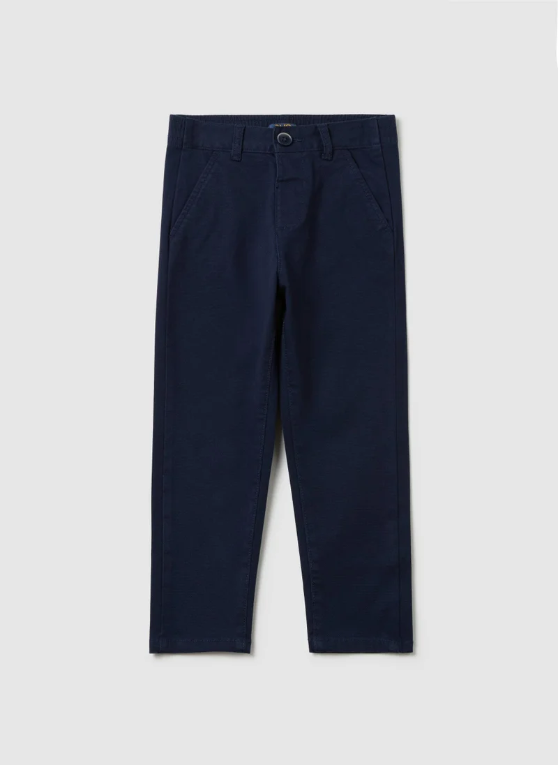 او في اس Chino Trousers With Pockets