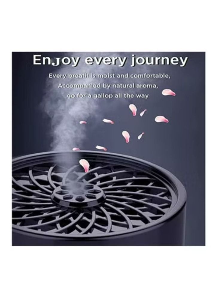 Generic Portable Bakhoor Incense Burner with USB Charging For Car Home Decor Air Freshness Maroon  - Image 4