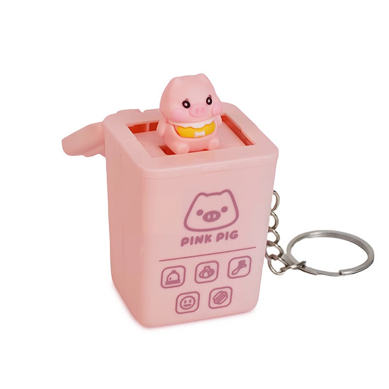 3D Cartoon Astronaut Surprise Keychain Toy - Image 1