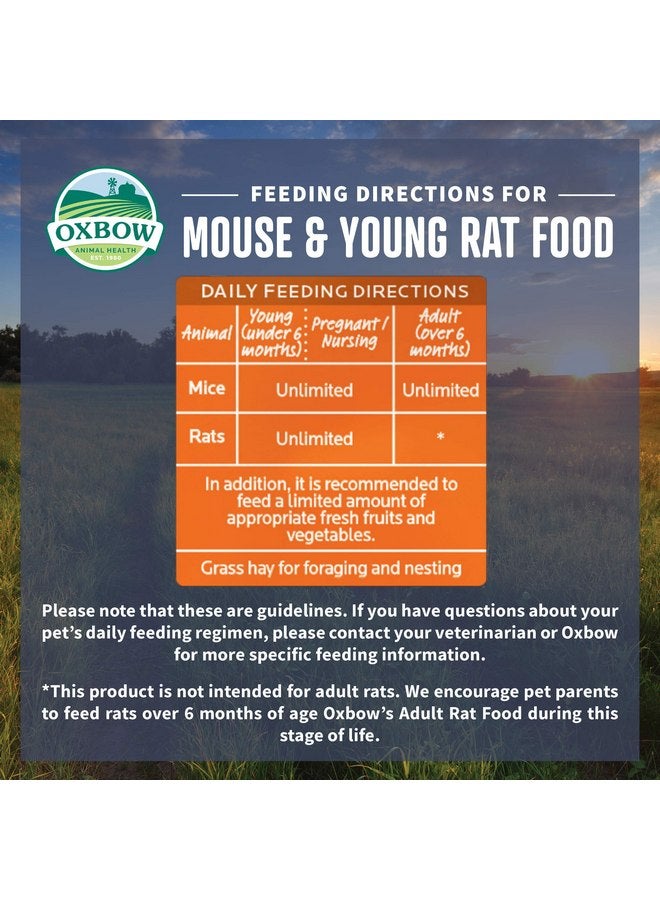 أوكسبو طعام أوكسبو أنيمال هيلث جاردن سيليكت للفئران والجرذان الصغيرة، وصفة مستوحاة من الحديقة للجرذان والفئران الصغيرة من جميع الأعمار، خالٍ من الكائنات المعدلة وراثيًا، صنع في الولايات المتحدة الأمريكية، كيس بوزن 2 رطل - Image 4
