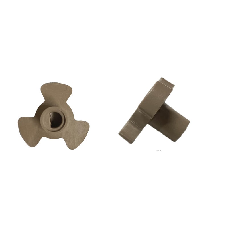 2 Pcs 059 Microwave Turntable Coupler Microwave Oven Turntable Roller Guide Support withD Port Shaft Length059 16mm
