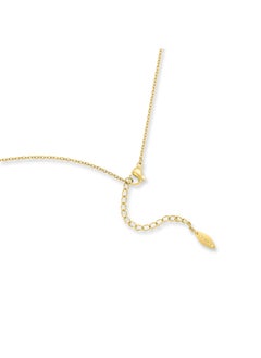 POLICE Psyche NecklaceGold-Plated Butterfly Pendant with Gold-Plated Border for Bold Elegance  - Image 3
