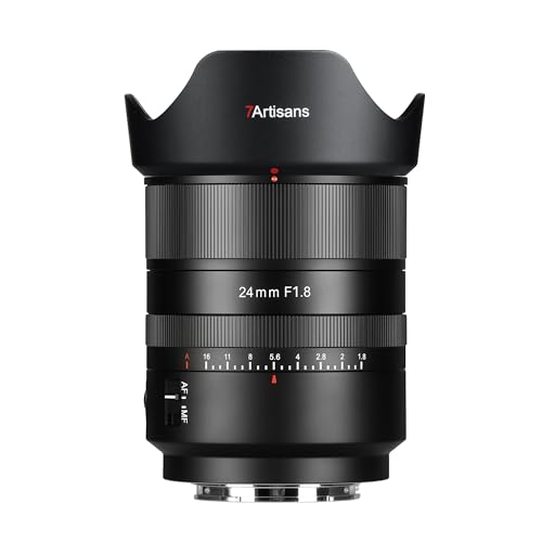 7artisans AutoFocus 24mm F18 Full Frame LensF18 Large ApertureSupport AutomaticManual Compatible for LeicaPanasonic S1DCS1S5DCS5 LUMIX S9 SeriesSigma L Serise Mirrorless Camera - Image 1