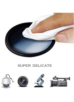 SYOSI 20 Pack Gray Black Microfiber Cleaning Cloths Microfiber Glasses Cloth Great for Cleaning Eyeglasses, Cell Phones, Screens, Lenses, Glasses, Screens and All Delicate Surface  - Image 2