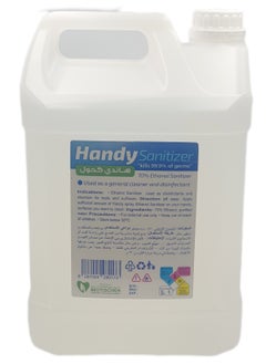 Handy Handy 5 Litter of Alcohol Sanitizers Ethanol 70%  it's kills 99.9% germs  - Image 3
