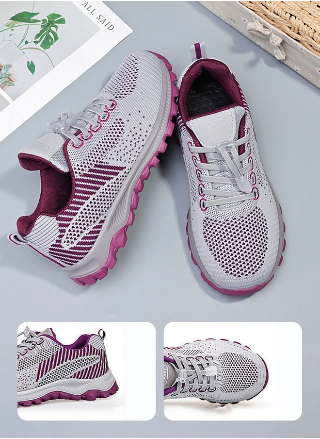 Generic Sports shoes: anti-slip, soft soles, breathable mesh, shock-absorbing, stylish casual sports shoes, ultra-lightweight, available in large sizes  - Image 5