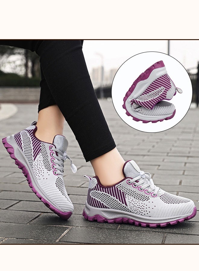 Sports shoes: anti-slip, soft soles, breathable mesh, shock-absorbing, stylish casual sports shoes, ultra-lightweight, available in large sizes - Image 1