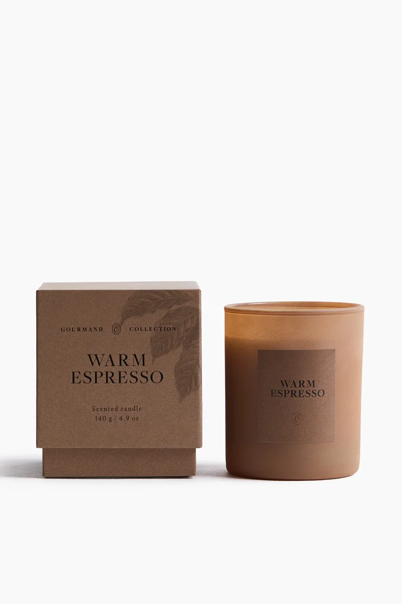 H&M Scented candle in glass holder
