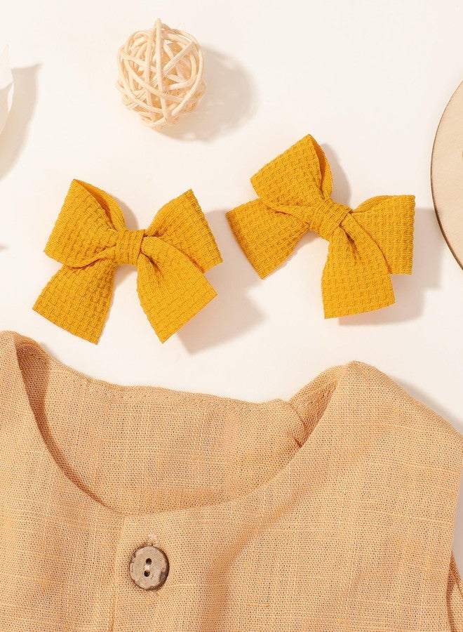 Jollybows 20pcs Baby Hair Clips Girls Bows 2" Mini Alligator Clip Toddler Pigtail Bow Fine Hair Clip - Image 5