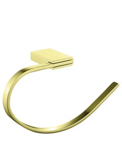 Casa Milano Krypto U Shape Towel Ring Shiny Gold  - Image 1